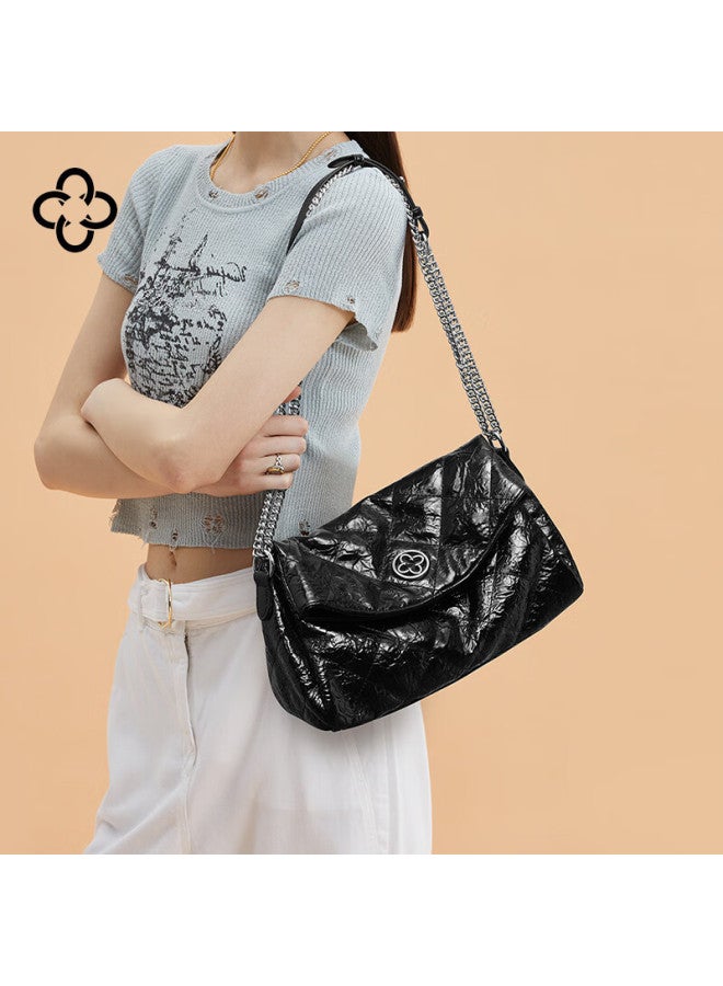Cassile Women's Handbag, Shoulder Chain, Commuter, Underarm Cowhide, Crossbody, Practical, Birthday, 520 Gift, Present For Wife - Image 4