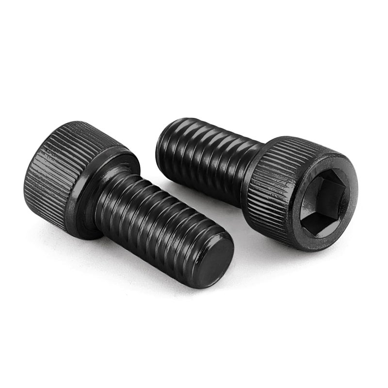 MewuDecor M8125 x 25mm 10mm to 120mm Available Socket Head Cap Screws Allen Socket Drive 129 Alloy Steel Full Thread Black Oxide 20 PCS - Image 2