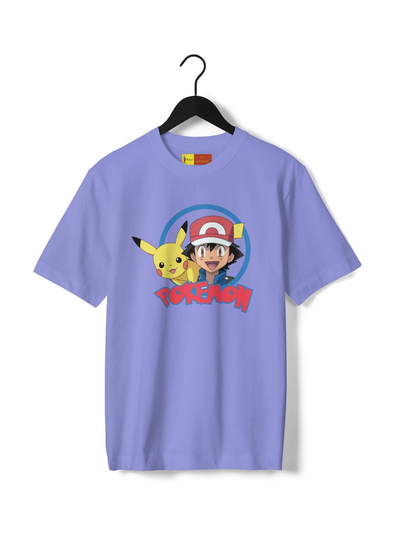 Cartoon T-Shirt Pokemon Oversize Unisex