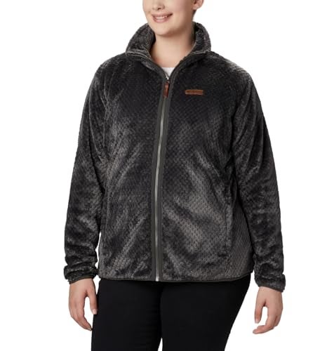 Columbia Womens Fire Side II Sherpa Full Zip Fleece Jacket Shark XLarge - Image 1