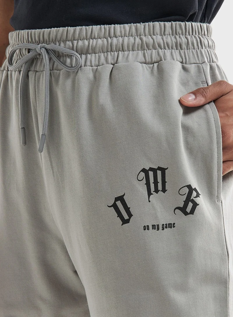 FAV Printed Flexi Waist Joggers