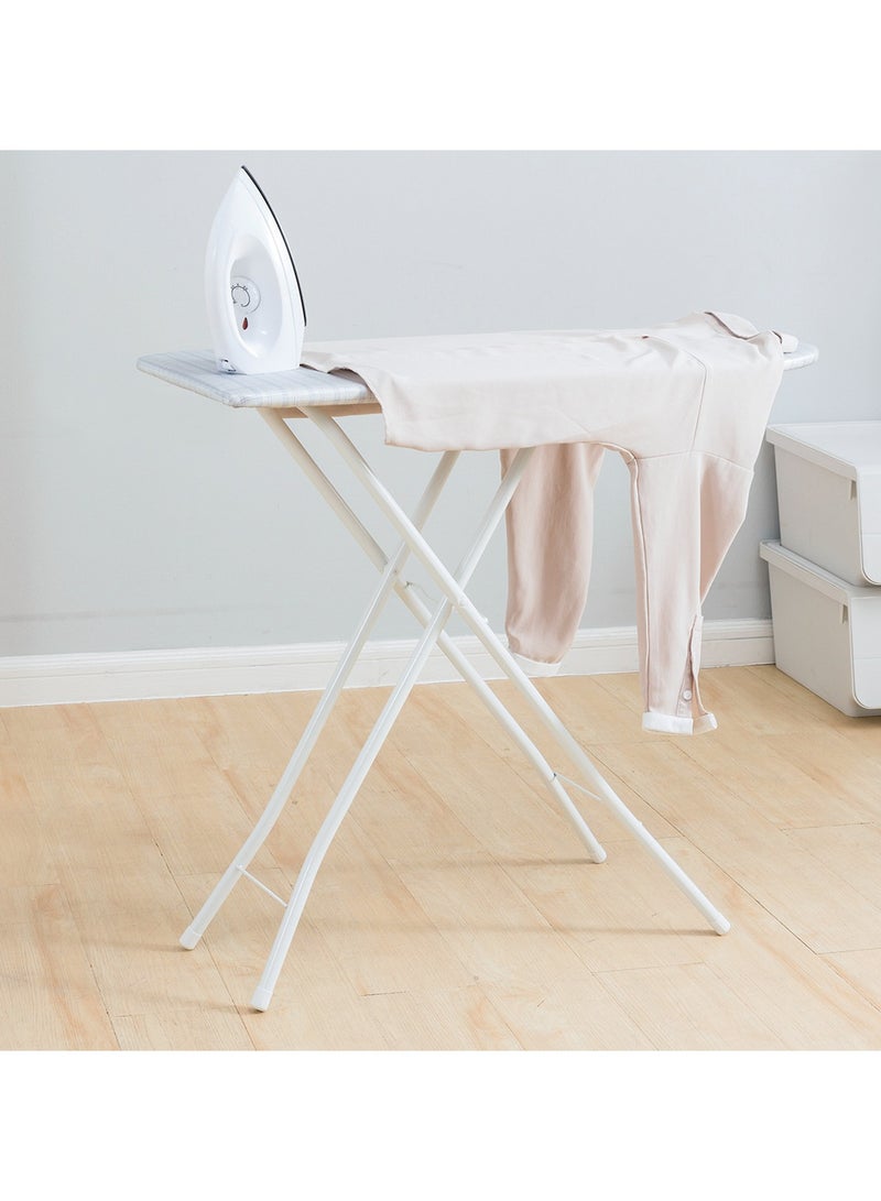 Meiyilan Ironing Board with White Thick Heat Resistant Cover, 81 * 31cm, Iron Board, Iron Rest, Anti-Skid Feet - Image 3
