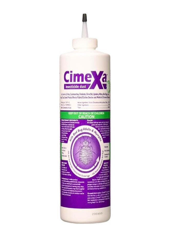 USA Supply Rockwell CimeXa Insecticide Dust - Long-Lasting, Odorless Silica Dust for Bed Bugs, Fleas, Ticks & Crawling Insects - 4 oz Bottle | Includes Puffer | Premium USA Supply Gloves for Safe Eradication - Image 2