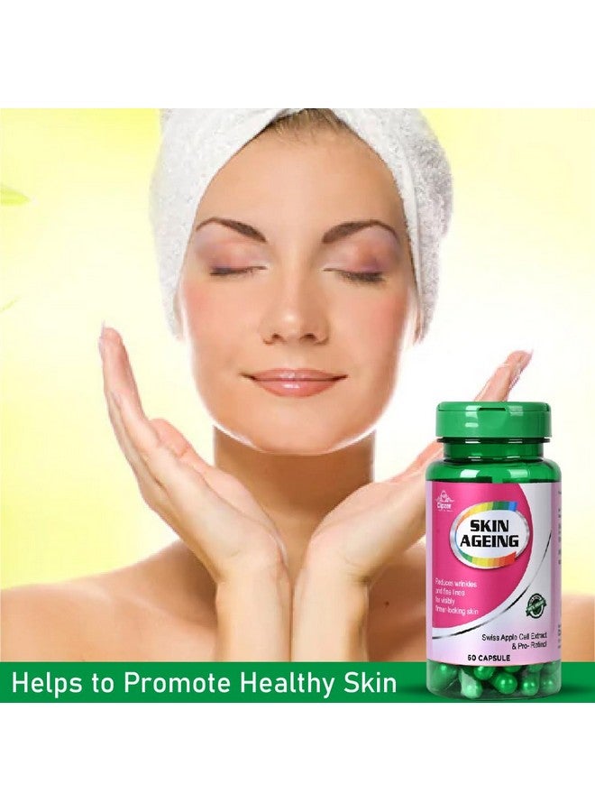 Cipzer Anti-Aging Veg Capsules They Provide Skin Strength And Reduce Wrinkles For Glistening, Anti-Aging Skin 60 Capsule, (Pack Of 1) - Image 3