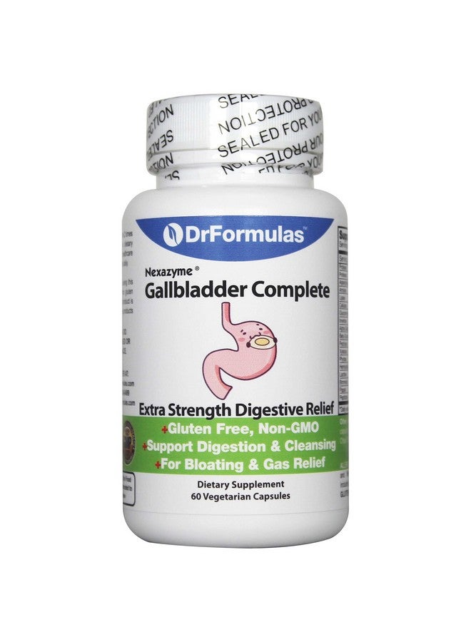 DrFormulas دكتور فورمولا 18 إنزيم هضمي لدعم إنزيمات المرارة والبنكرياس مع الأميلاز، البروتياز، الليباز، اللاكتاز، السليلوز، البروميلين 60 كبسولة - Image 1