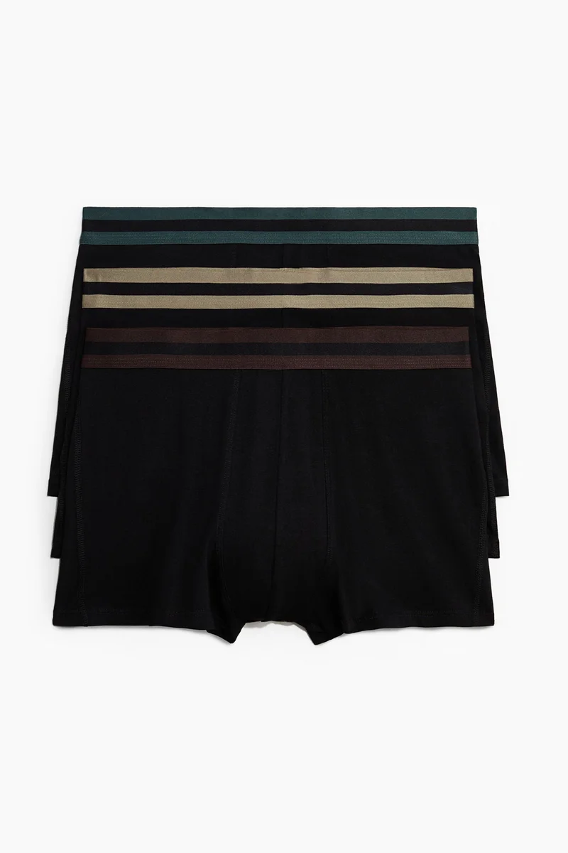 اتش اند ام شورت ترنك من اللايكرا® - عبوة من 3 قطع