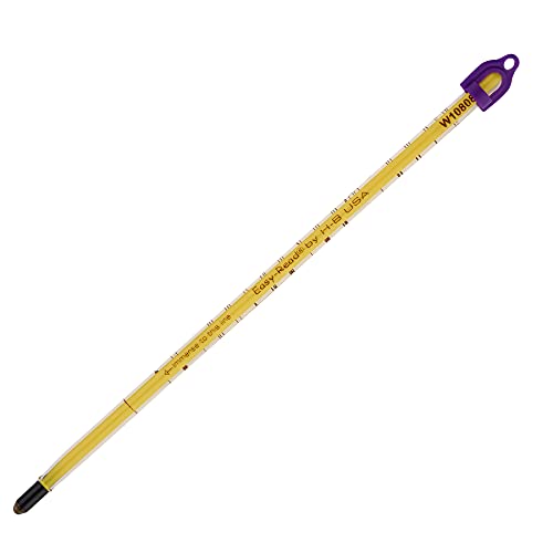 SP Scienceware SP Bel-Art H-B Easy-Read Liquid-In-Glass Laboratory Thermometer, -10 to 110°C, Total Immersion, Enviro-Safe, Lead-Free, Biodegradable, Accurate, NIST Traceable for Labs, Pharma, Food Processing - Image 2