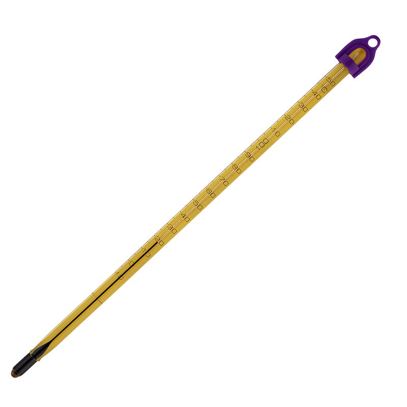 SP Scienceware SP Bel-Art H-B Easy-Read Liquid-In-Glass Laboratory Thermometer, -10 to 110°C, Total Immersion, Enviro-Safe, Lead-Free, Biodegradable, Accurate, NIST Traceable for Labs, Pharma, Food Processing - Image 5