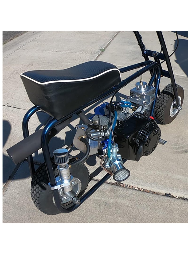 رويال فلتر سحب الهواء البارد AICARS مقاس 12 مم لسحب الهواء بفتحة تهوية توربو للدراجات النارية - قطعتان (DYT-0416) (أزرق) - Image 3