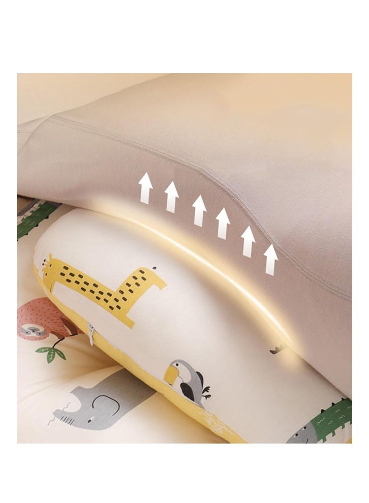 ZCM-HAPPY Newborn Baby Pregnancy Nursing Pillow With Breathable Net - Image 2