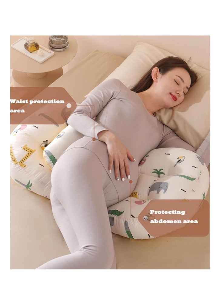 ZCM-HAPPY Newborn Baby Pregnancy Nursing Pillow With Breathable Net - Image 5