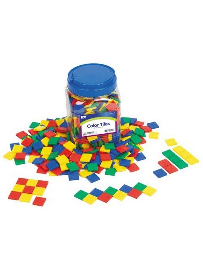 EAI Education Color Tiles: Plastic Set Of 400  - Image 2