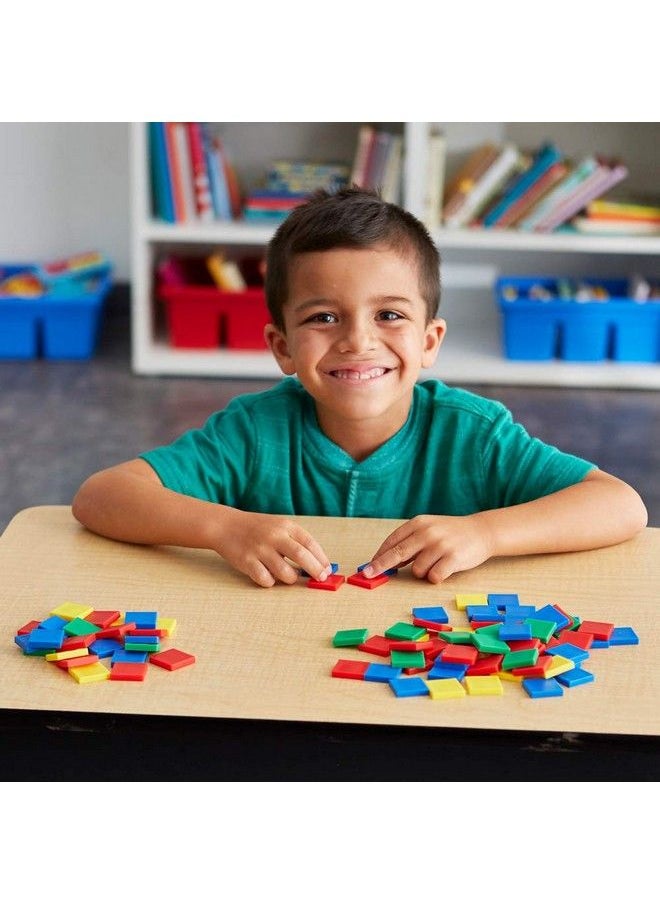 EAI Education Color Tiles: Plastic Set Of 400  - Image 3