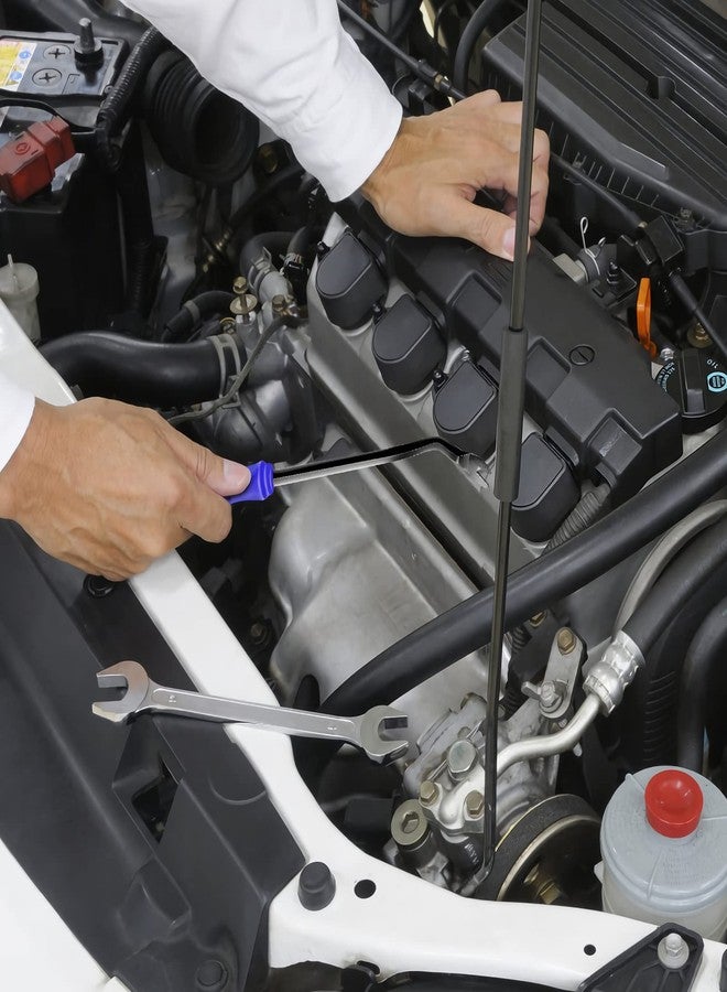 XBRN Auto Trim Removal Tool Kit,13 Pcs Car Panel Door Window Tools Kit,Auto Clip Fastener Remover Pry Tool Set Blue - Image 5