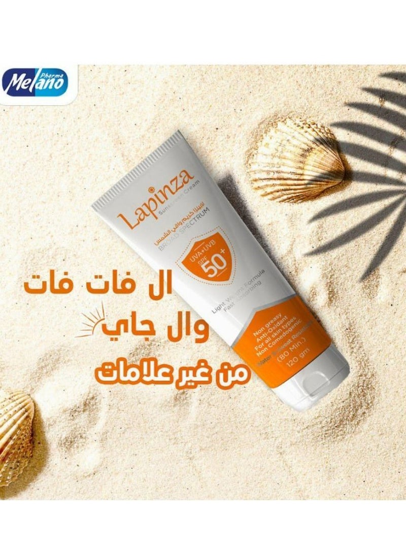 Melano Pharma Lapienza Sunscreen Cream 120 g - Image 4