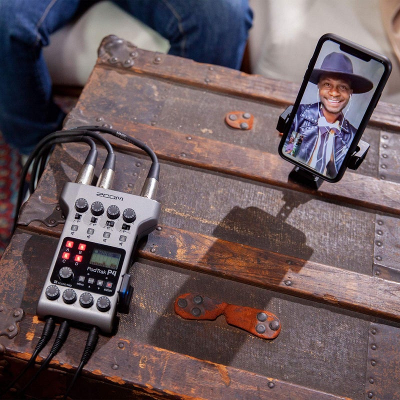 ZOOM Zoom BTA-2 Bluetooth Adapter for PodTrak P4 and PodTrak P8, wirelessly connect phone to record remote interviews, Black, Small - Image 5