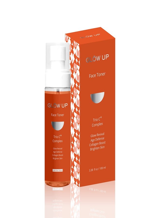 Glow Up Trio C+ Complex Face Toner| Glow Revival | age defense | collagen boost| brighten skin 100 ml - Image 1