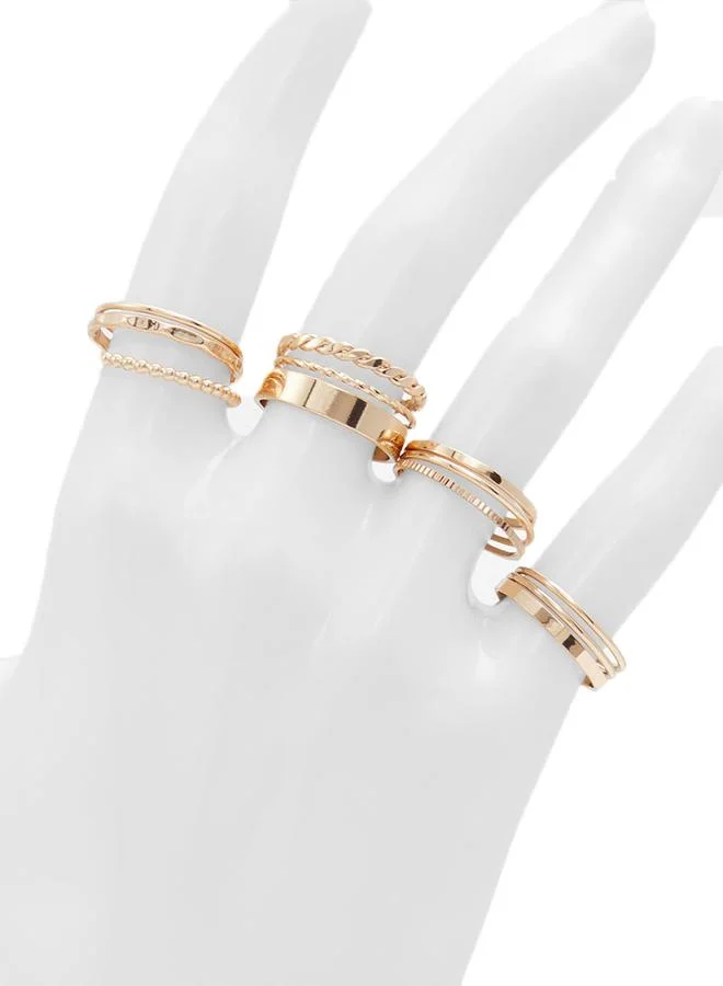 الدو Darcen Ladies Gold Ring