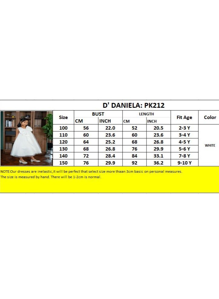 D'Daniela Satin Bow A-Line Dress - Image 4
