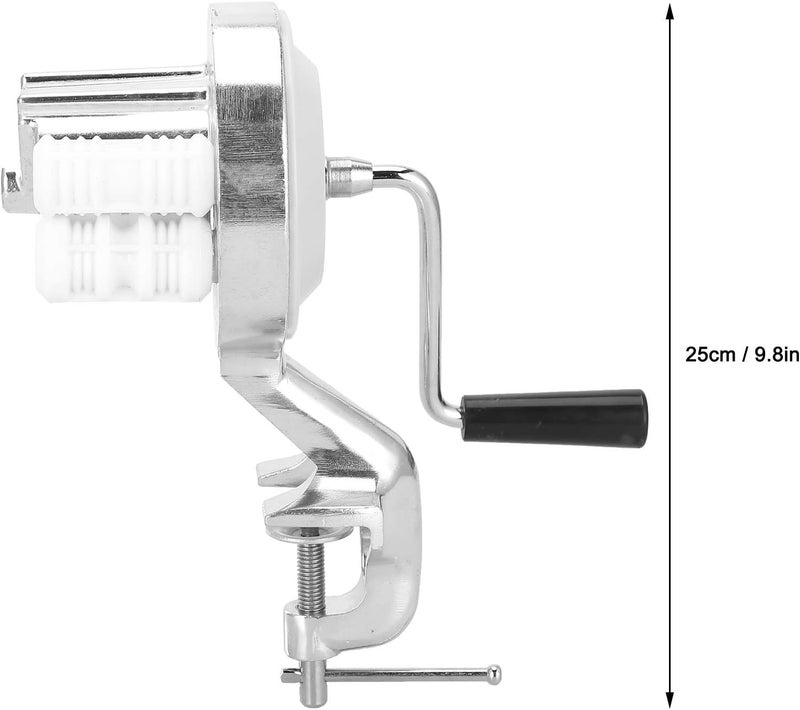 klarako Manual Macaroni Maker,Pasta Maker Machine Pasta Maker Stainless Steel Hand Cranking Noodles Pressing Machine Kitchen Supply - Image 5