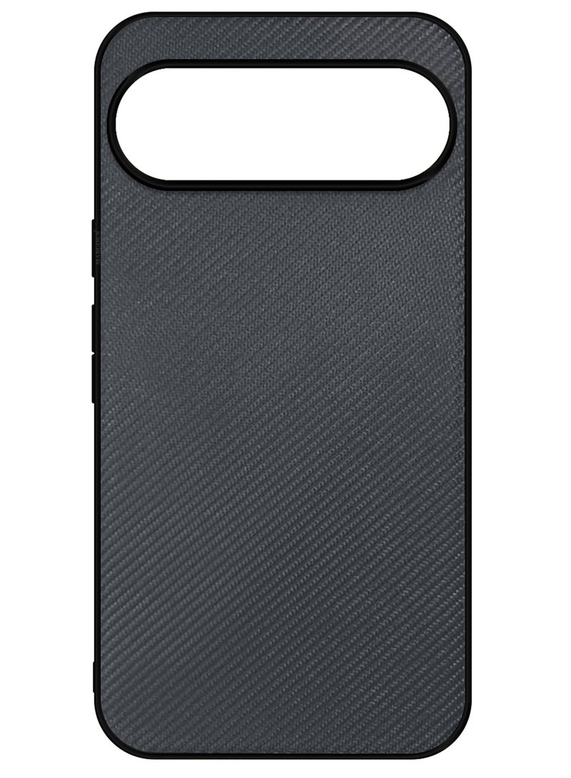 CATANES Carbon Laminated Protective Case for Google Pixel 10 – Premium Slim Edition - Grey - Image 1