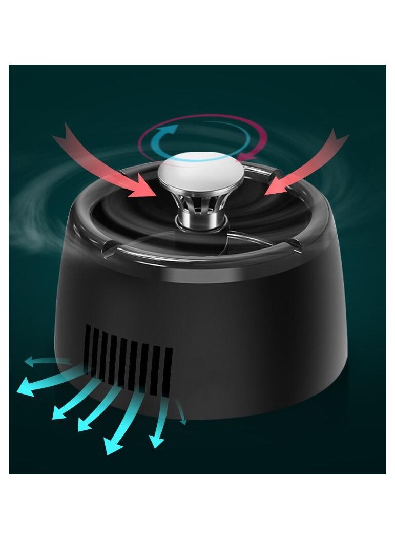 DUNISO Air Purifier Ashtray Multifunction Air Purifier Ashtray Electronic Air Purifier to Clean Negative Ion Air Fresher For Home Offices Car - Image 4