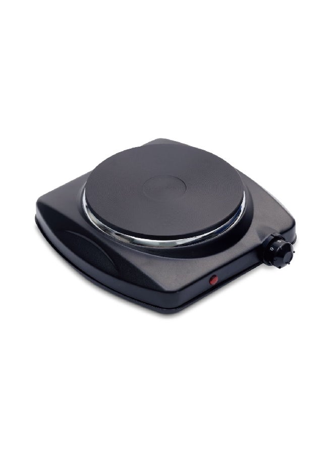 homix 1500W Non Stick Coating Single Hotplate Electric Stove Black JB-3216  - Image 1