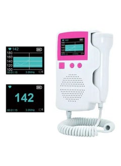 Generic Fetal Doppler Heartbeat Detector Portable Pregnant Baby Ultrasound Pocket Heart Rate Monitor  - Image 1