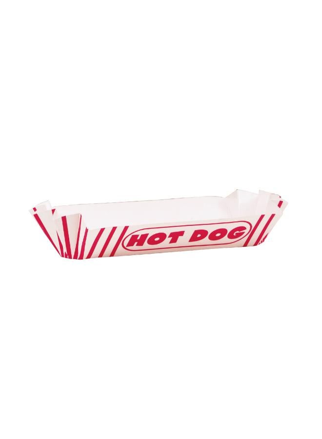 Unique Paper Hot Dog Trays - Pack Of 8  - Image 1