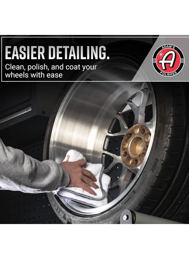Adam's Polishes - Rolling Wheel Detailing Stand - Wheel & Tire Car Detailing Roller For Wheel Cleaning, Ceramic Coating, Applying Tire Shine & Car Wheel Wash | Garage Accessory For Detailers - Image 1