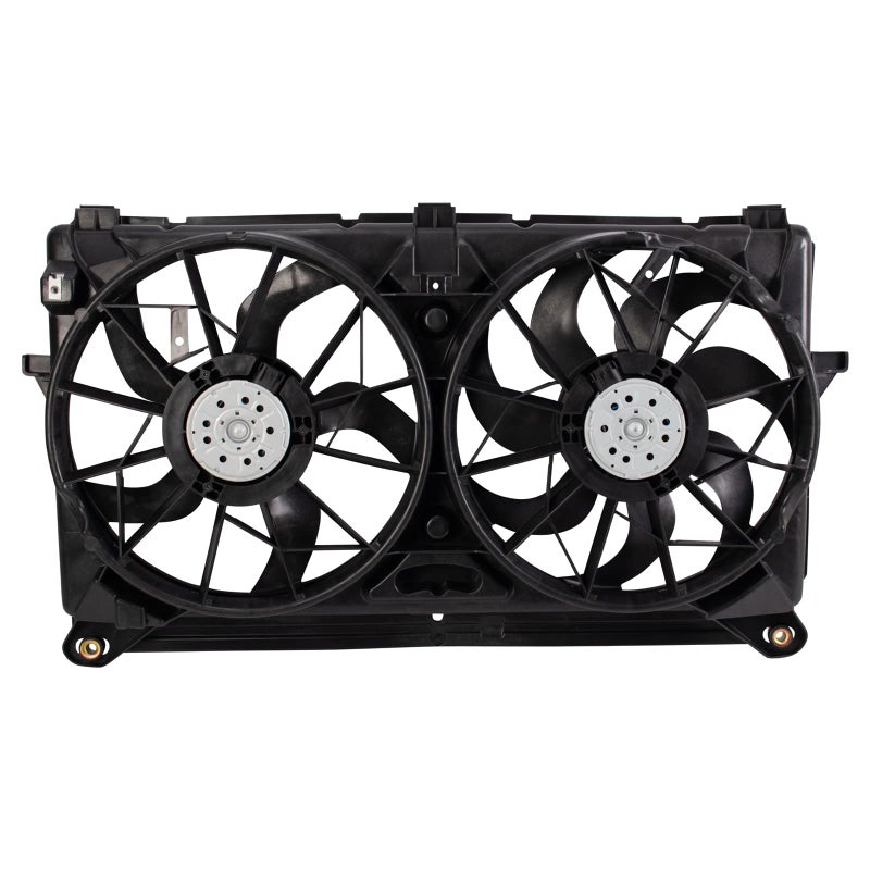 TRQ Radiator Dual Cooling Fan Assembly Compatible with 20052006 Chevrolet Models GM3115212 622230 89023365 67400923