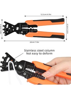 KRILAX KRILAX 5in1 Wire Stripper Multifunctional Cable Stripper Wire Cutter Wire Crimper Professional Automatic Wire Stripping Pliers Tool  - Image 3