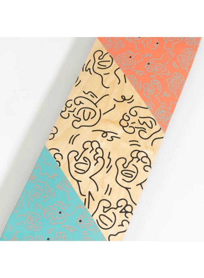 Santa Cruz Contour Hand 7-Ply Birch 8.50" x 32.2" Skateboard Deck - Image 3