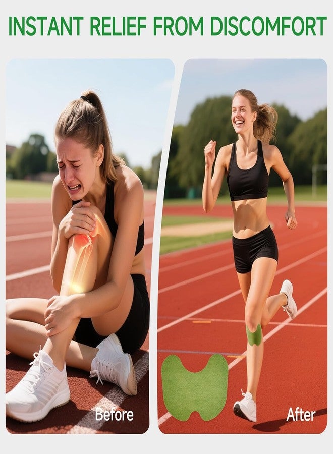 Finaxo Herbal Knee Pain Relief Patches Arthritis Inflammation Patch Sticker | Instant Relief from Knee Pain | Joint Knee Pain Relief Products Natural Wormwood Extract Patch for Knee (20) - Image 4