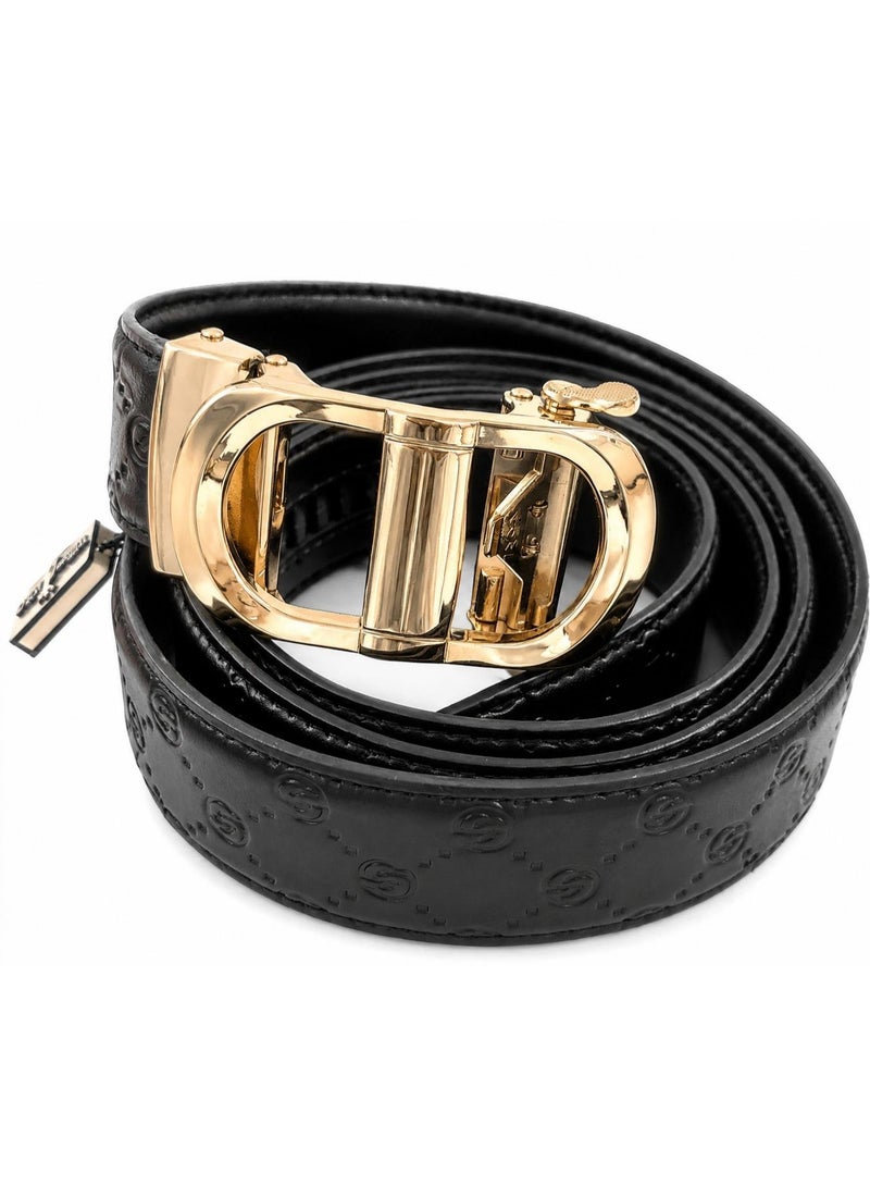 Williampolo Men's imported classic genuine leather belt - Image 1