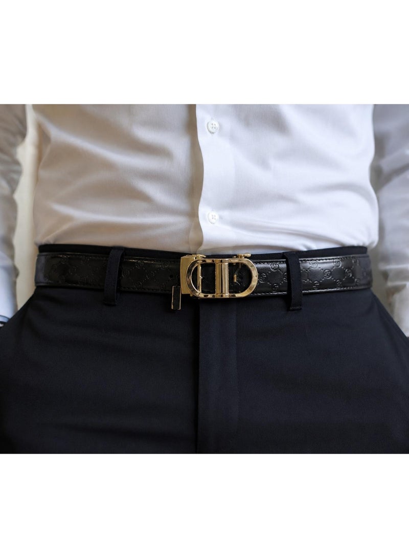 Williampolo Men's imported classic genuine leather belt - Image 2