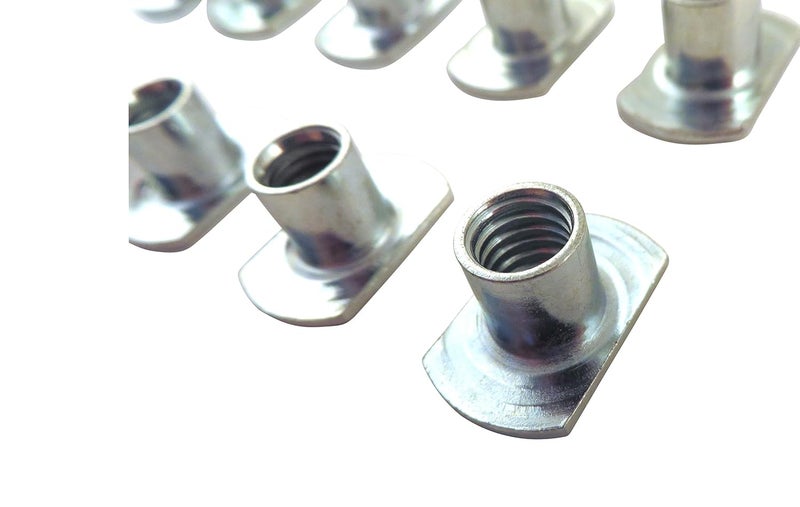 Taytools Lot of 10 Each Sliding Tee T Nuts with 1/4 20 Threads for Jigs and T Track STN-1/4 - Image 2