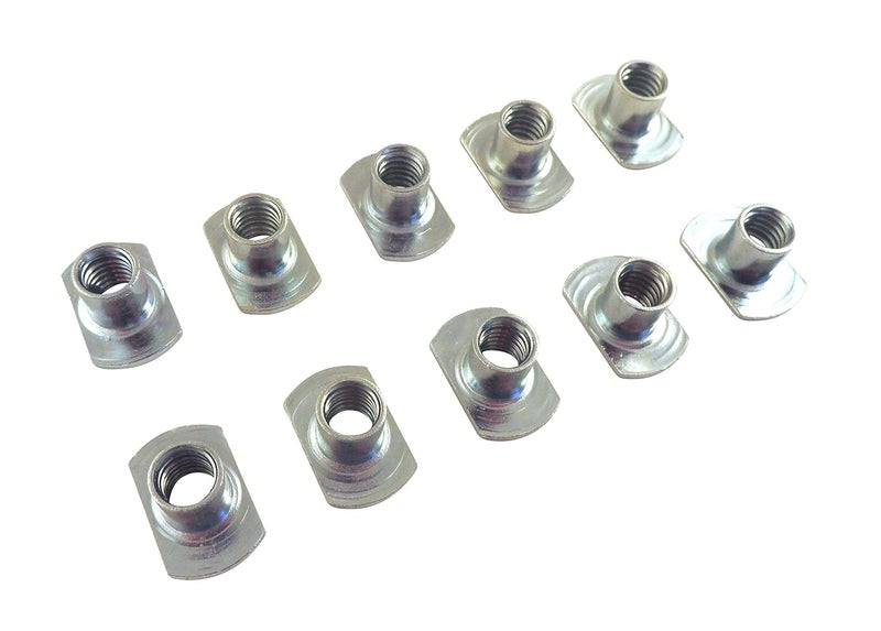 Taytools Lot of 10 Each Sliding Tee T Nuts with 1/4 20 Threads for Jigs and T Track STN-1/4 - Image 1