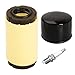HIFROM HIFROM Tune-Up Kit 793569 793685 Air Filter/Pre Filter 696854 Oil Filter with Spark Plug for Briggs & Stratton Intek  - Image 2