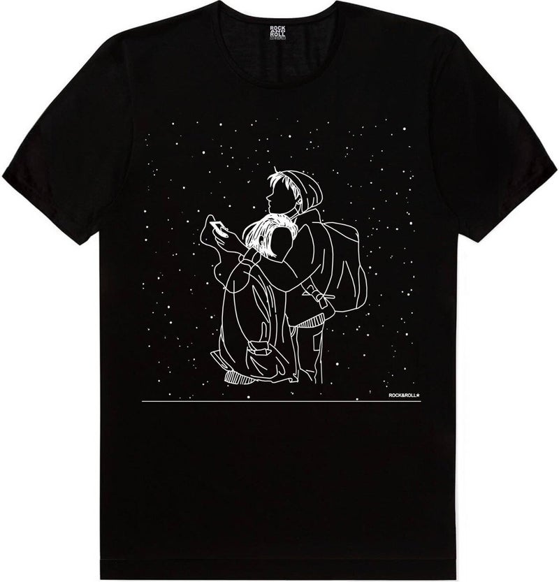 Balloon Planets, Snow Falls Women's 2-Piece Eco Pack T-Shirt