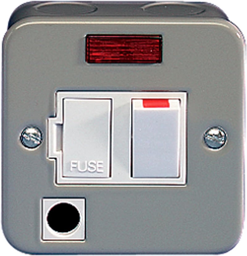 Schneider Electric Schneider Electric 1 Gang Fuse Connection Unit with Neon Indicator - Image 1