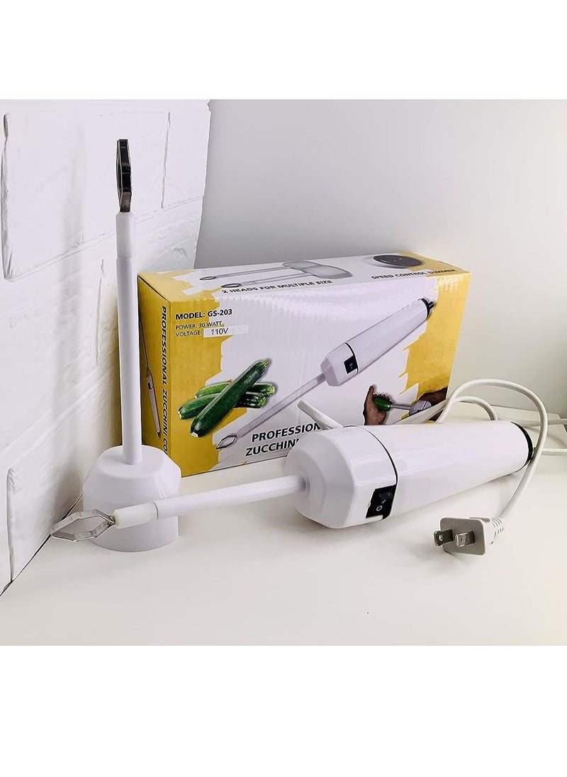 DubaiGallery Variable speed electric power electric vegetable corer zucchini cucumber eggplant potato turnip carrot drill easy veggie corer  - Image 2