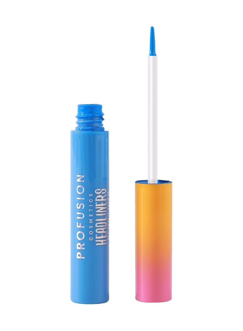 Profusion Cosmetics Its a Vibe Headliners Neon Liners Vibrant Colored Liquid Eyeliners for Festival Season Glam Long Wearing 4 Unique Shades Makeup for Women and Girls - Image 1