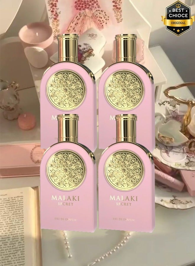 Sahari 4 Pieces Malaki Secret Pink Perfume 100ml EDP - Image 1