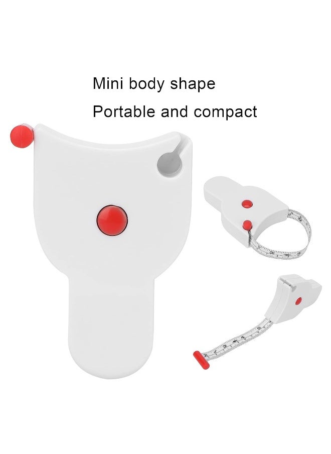 Generic cersalt Body Measurement Tape, Body Measuring Tape Large and Clear Mark Two Scales for Arm for Thigh for Calf(A little red tape measure)  - Image 4