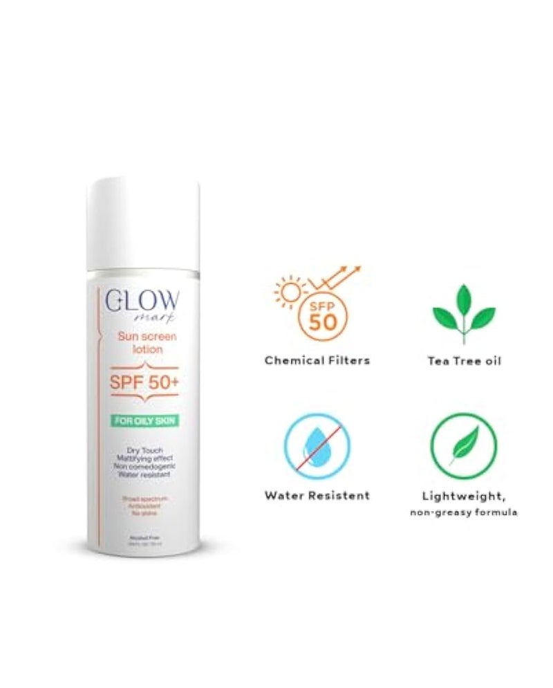 Glowmark Sun Screen Lotion for Oily Skin 50 m - Image 3