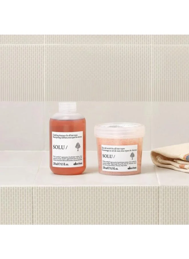 Davines  Solu Sea Salt Scrub  | Best Price UAE