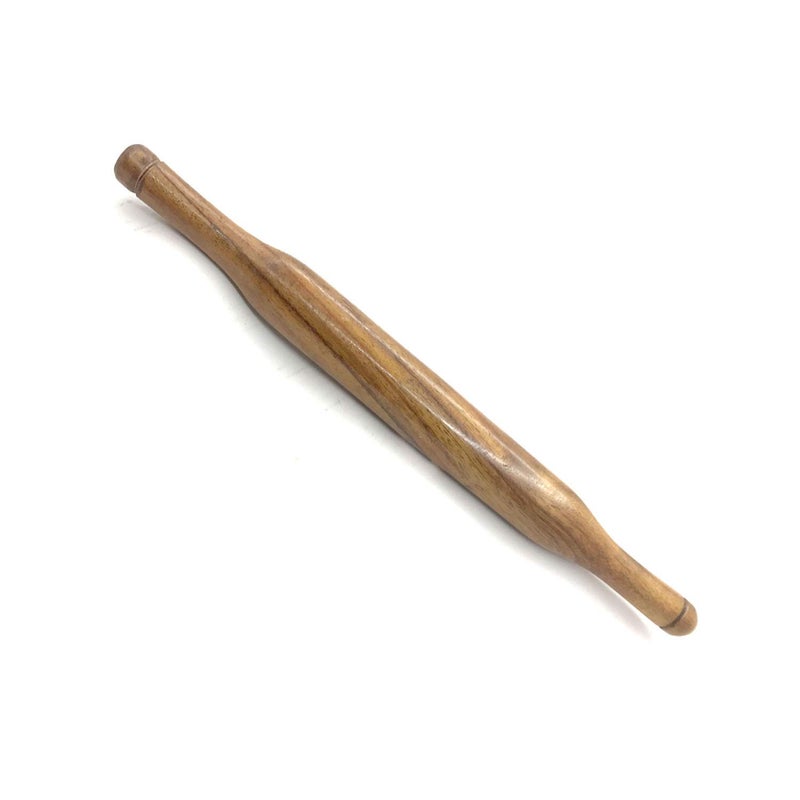 Wooden Rolling Pin 14 Inch Long Wooden Belan for Chapati Roti Pizza Pastry and Dough Smooth Surface Easy to Use Baking Tool for Home Kitchen