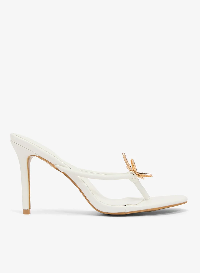 ELLA Starfish Detail Summer Mid Heel Sandals