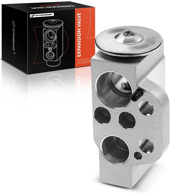 A-Premium APremium AC Expansion Valve Compatible with Volkswagen BeetlePassatJettaTiguanPassatGTIGolfCCRabbitEosR32 Audi A3 QuattroA3TT QuattroTT RS QuattroTT - Image 2